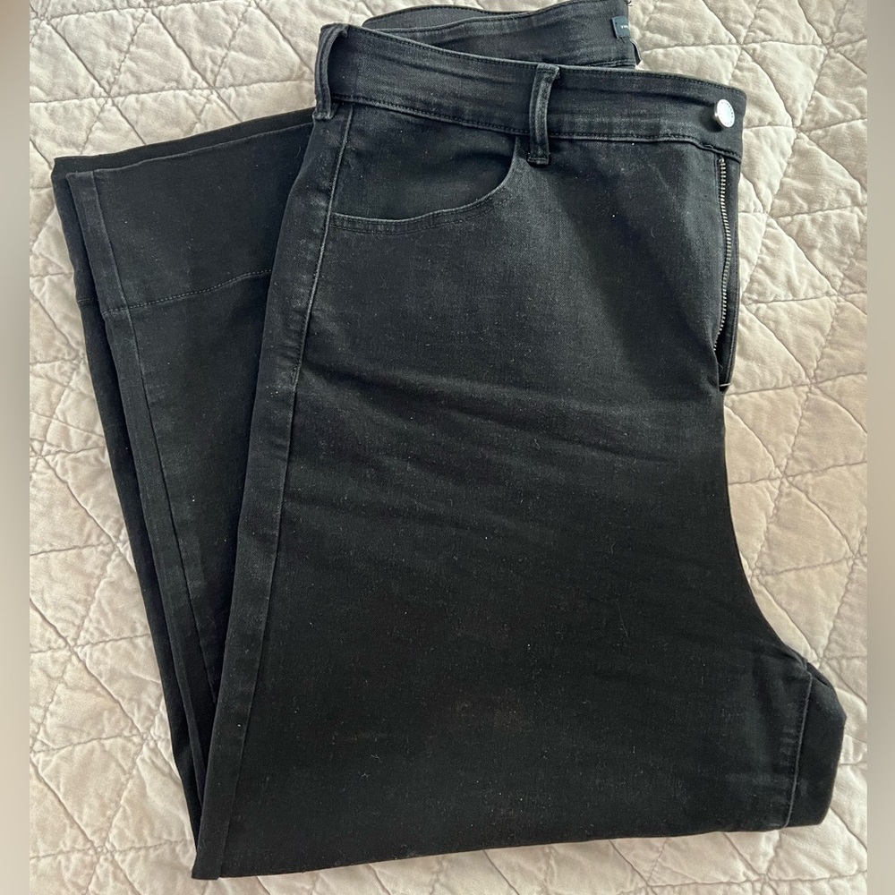 UNIVERSAL STANDARD Carrie High Rise Wide Leg Jean